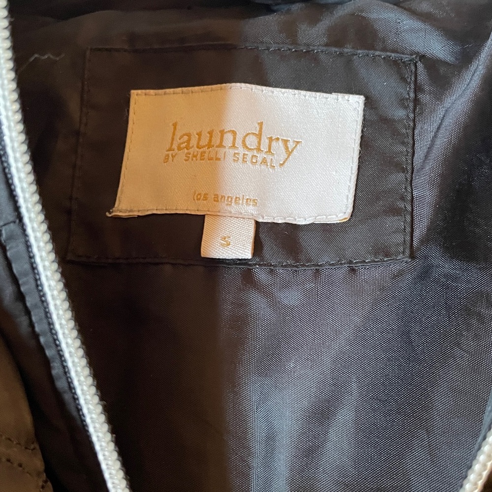 Laundry By Shelli Segal Black Quilted Puffer Coat size S - Picture 5 of 11